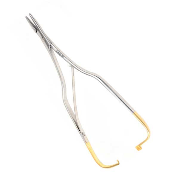 arruga needle holder curved 12cm