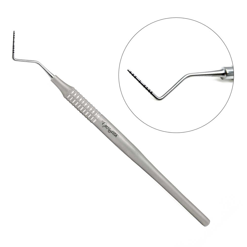 dental color coded probe cpw 1-2-3-5-7-8-9-10mm