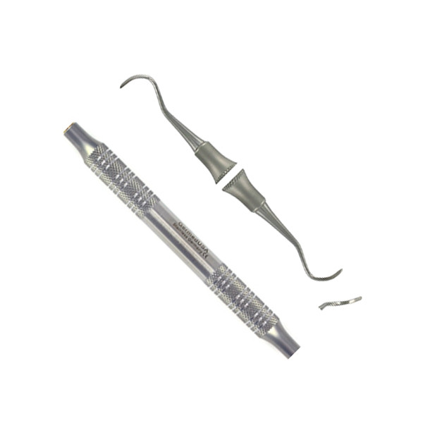 Wise Surgical Super Lucas Curette #86S – Serrated, 2.9-3.0mm, BlueSky Series