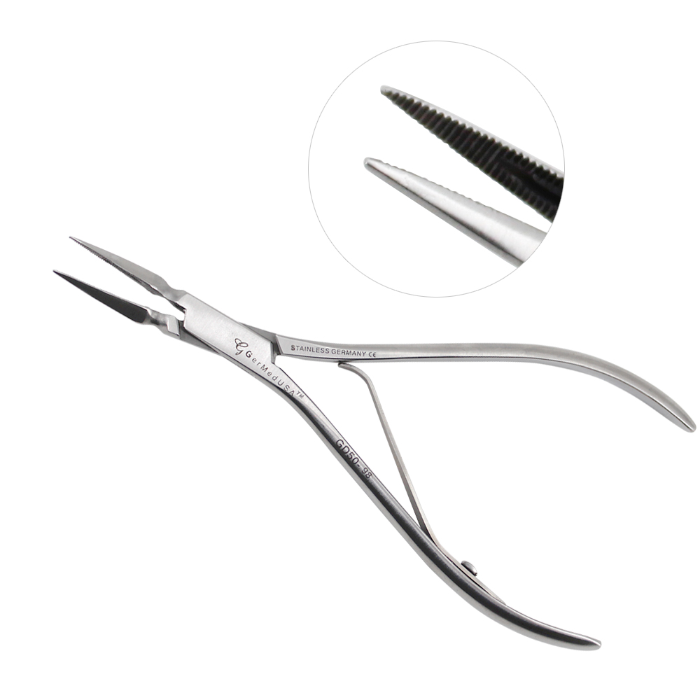 Root Fragment Forceps 45°,14.5cm