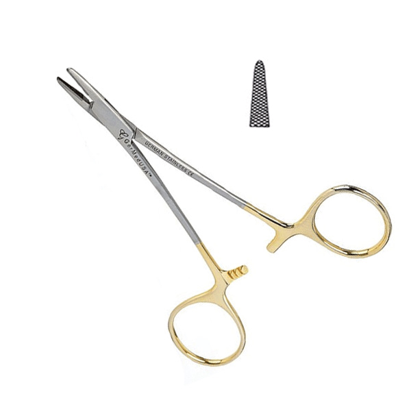 Baumgartner Needle Holder 14cm 5 1/2&quot
