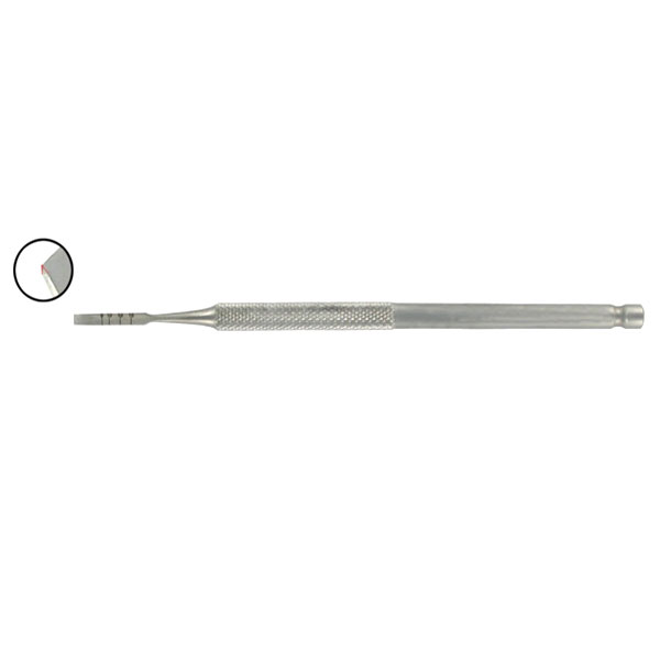 Ridge Split Chisel, 3mm Double Cut (8-10-13-16mm) | GerDentUSA