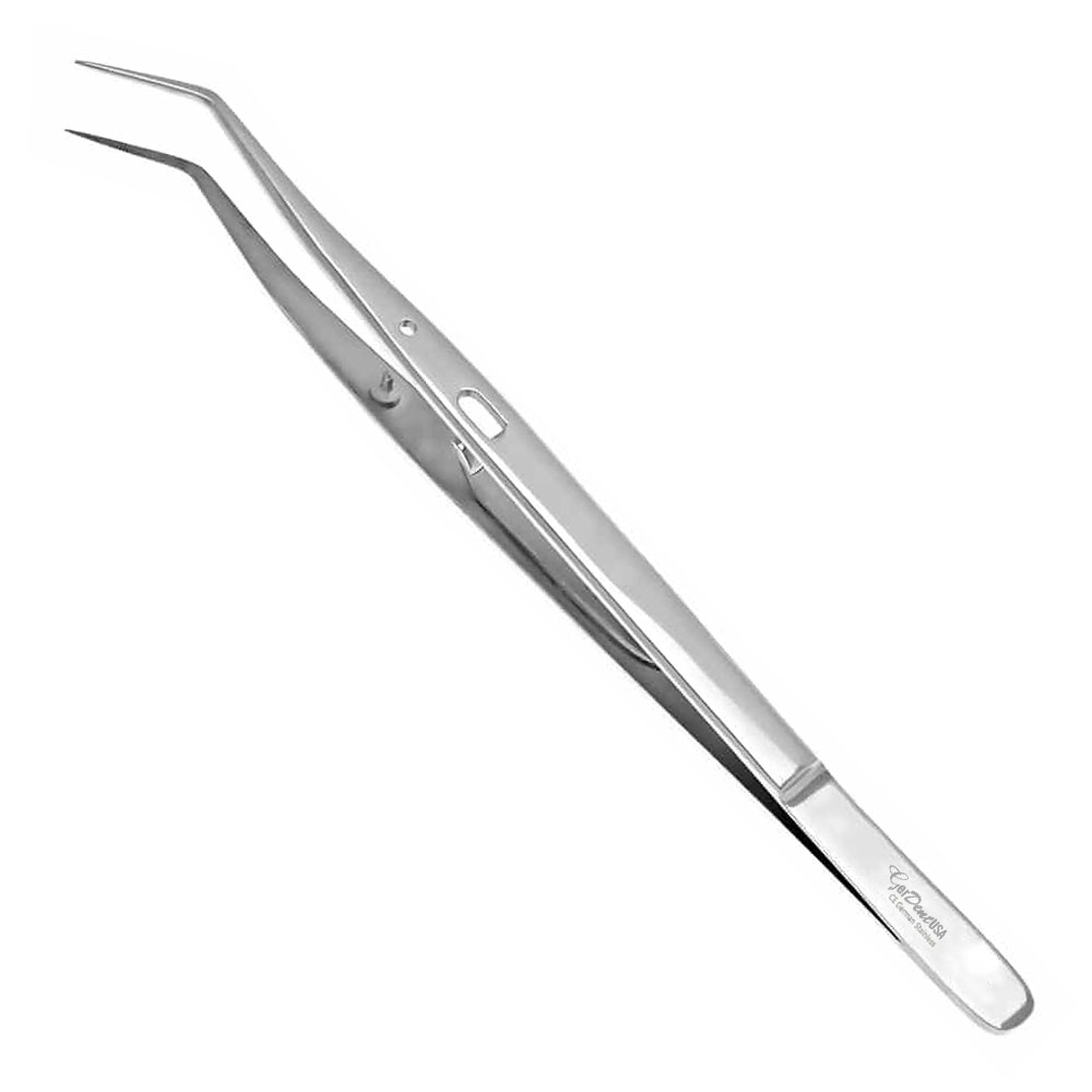 thumbnail image 2 of Wise Instruments Meriam Dressing Plier - Serrated Beak Dental Tweezer 2 of 4