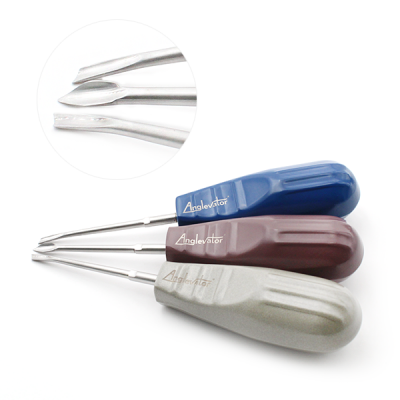 Anglevator Extraction Set With Stainless Steel Color Coated Handle